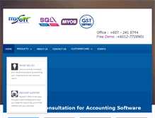 Tablet Screenshot of mysoft-it.com
